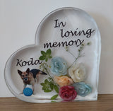 Resin Memorial Hearts